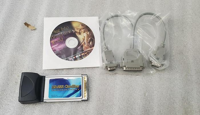 CARDBUS 32 BIT PC CARD, RS-232 CARDBUS