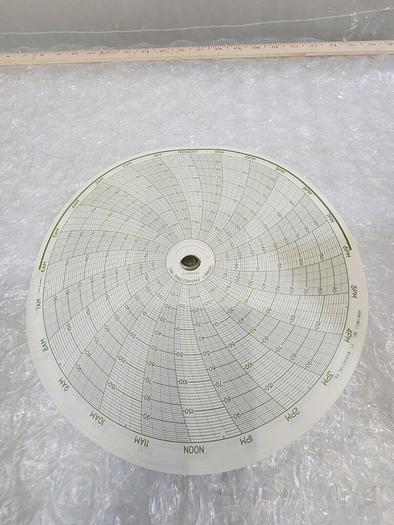 Used HONEYWELL 24001660-191 , PN-30757721 INK WRITING CIRCULATING CHART
