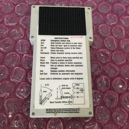 Used BROOKS AUTIMATION ROBOT PENDANT HH38876