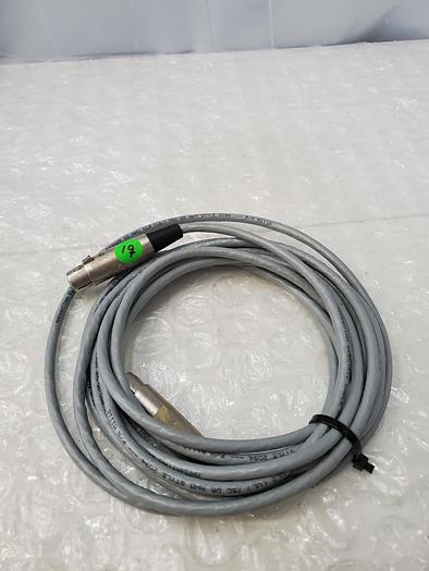 Used Carol 6 Pin Male XLR To 6 Pin Female XLR 50' Cable