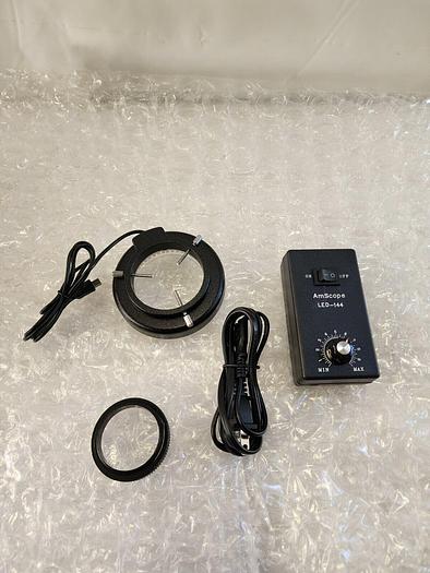 AMSCOPE LED-144 WITH ADAPTOR FOR LED LAMP