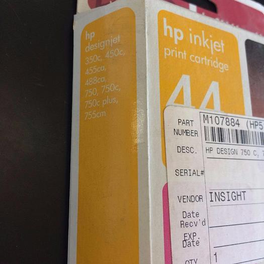 Used HP 44 INK COLOR MAGENTA