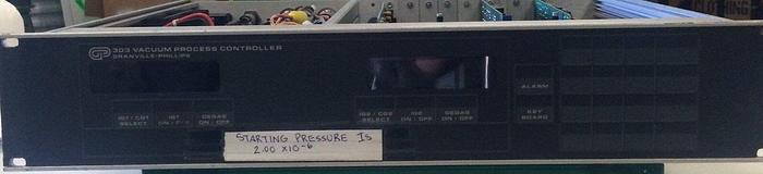 Used GRANDVILLE PHILLIPS 303 VACUUM PROCESS CONTROLLER