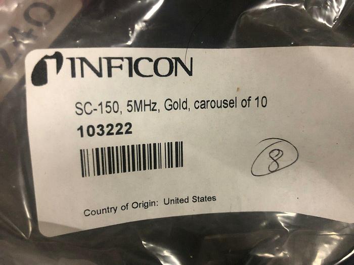 MAXTEK SENSOR CRYSTAL GOLD 5MHZ 103222 10PCS