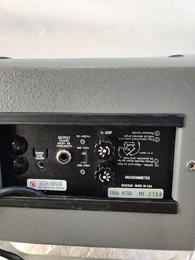 Used 1864 MEHOHMETER GENERAL RADIO