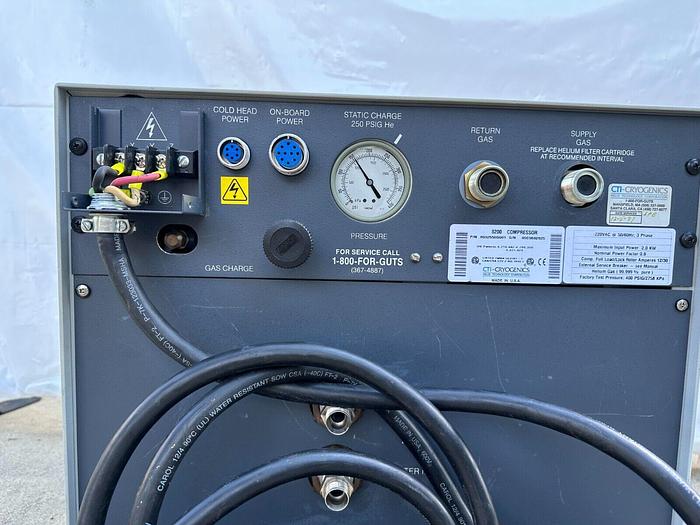 Used CTI CRYOGENICS 8200 COMPRESSOR