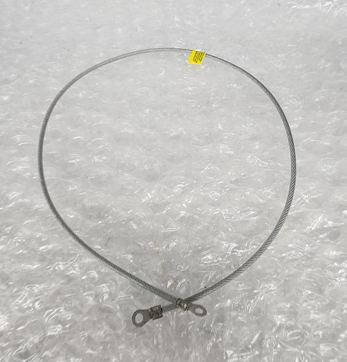 Used CONNECTICUT VALLEY INDUSTRIES PN CX6603 GROUNDING WIRE ASSEMBLY
