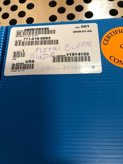 Used AMAT ROBOT BLADE 771-016-0003