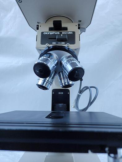 Used OLYMPUS BH MICROSCOPE BH2-UMA MICROSCOPE