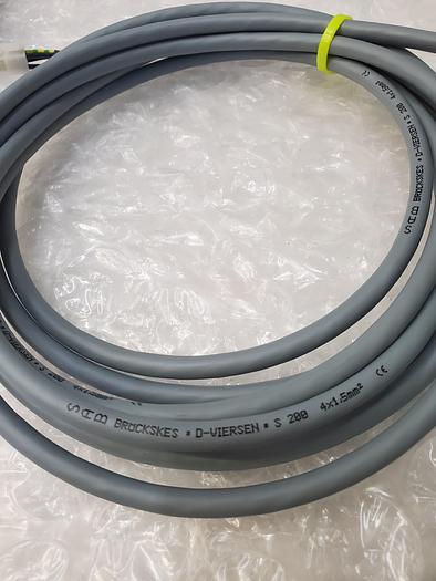 Used SAB BRUCKSKES D-VIERSEN S200 10' LONG CABLE