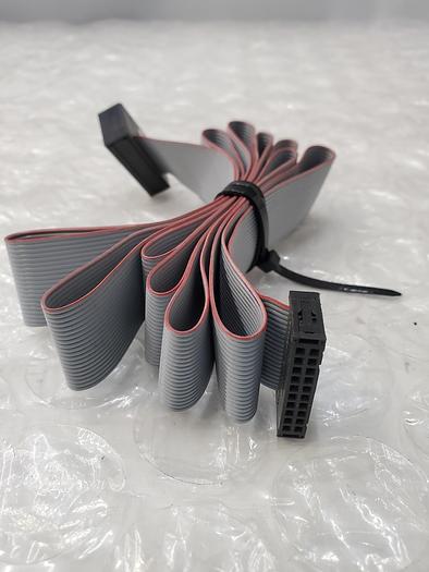 Used CablesOnline, 12-inch 12-Pin (2x6) Female to Female 2.54mm-Pitch 12-Wire IDC Flat Ribbon Cable