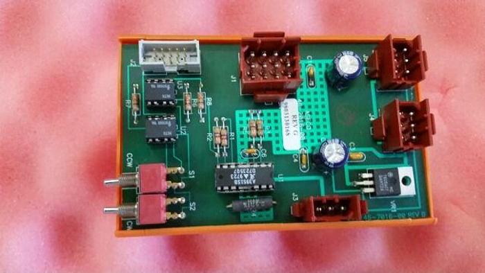 ASECO CAROOSEL DRIVE BRD. ASSY. REV.G P/N 46-2016-00 ELECTROGLAS PROBE STN BOARD