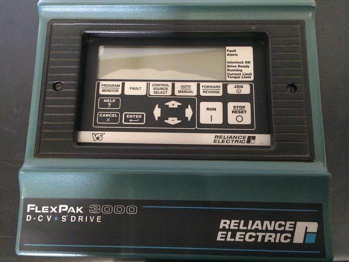 Used Reliance Electric  FLEXPAK 3000 D-CV S'DRIVE , Reliance Electric VTAC 7 HVAC Dri