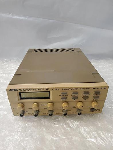 Used AMERICAN RELIANCE FG-506 SWEEP FUNCTION GENERATOR