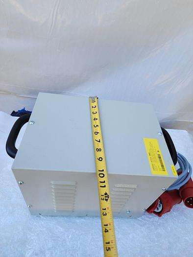 Used MUCO POWER SUPPLY MODEL: DRG 1,6. COMES WITH MENNEKES CABLE CONNECTORS