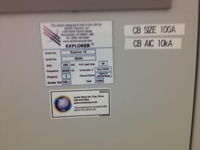 Used DENTON EXPLORER 14 E-BEAM SPUTTERNG SYSTEM