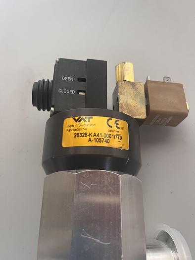 Used VAT VACUUM 26328-KA41-0001 ISOLATION VALVE