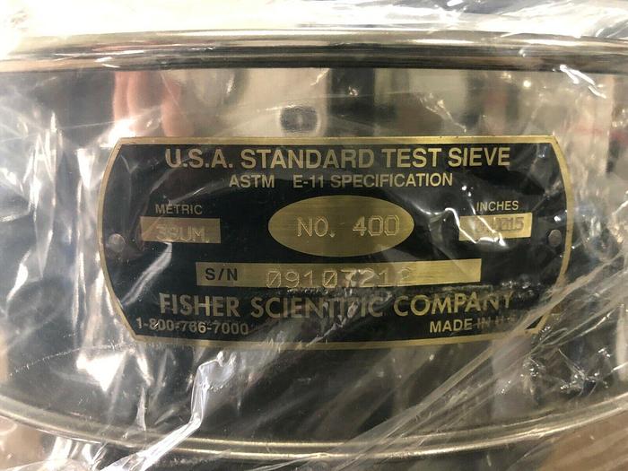 FISHER SCIENTIFIC TEST SIEVE 400