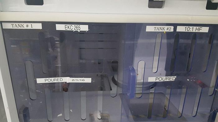 Used AMR SEMI AUTOMATED WET BENCH Model # 5FT-APS-PVCC