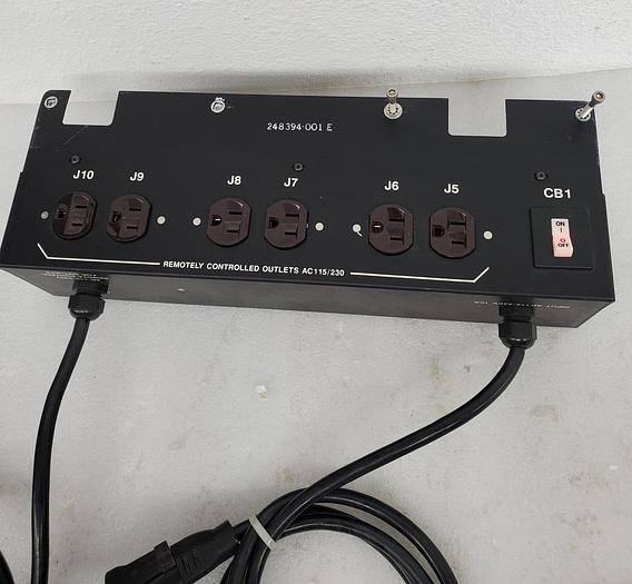 Used REMOTELY CONTROLLED OUTLET AC115/230V