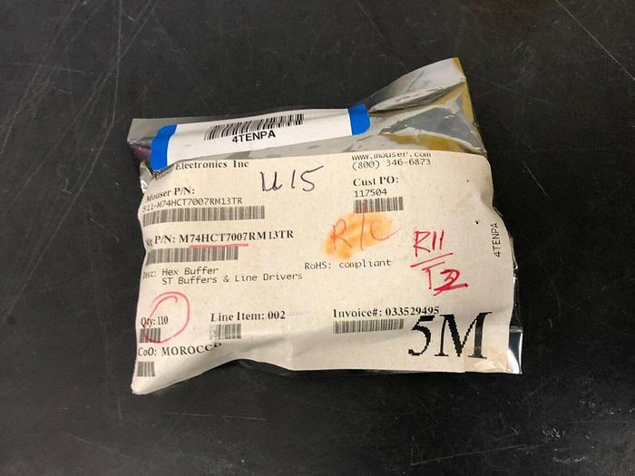 Used M74HCT7007RM13TR QTY 39