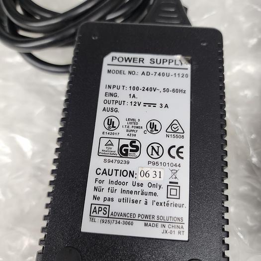 Used APS AD-740U-1120 POWER SUPPLY