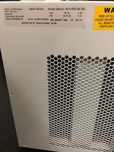 Used SPECTRA PHYSICS LIQUID CHILLER MRC300DH2-DV