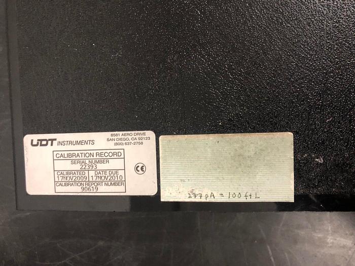 Used UDT S370 OPTOMETER