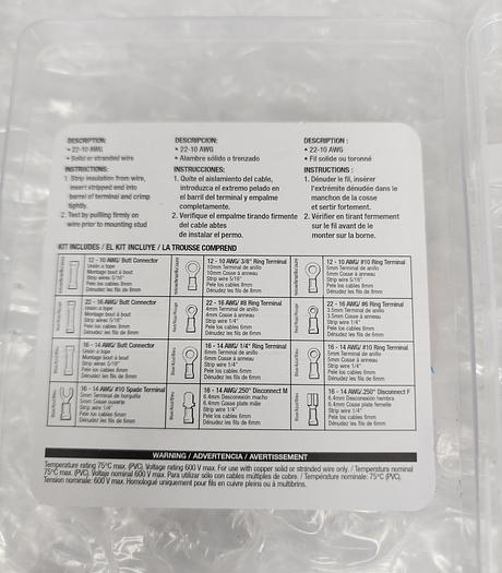 Gardner Bender TK-806 Terminal Assortment