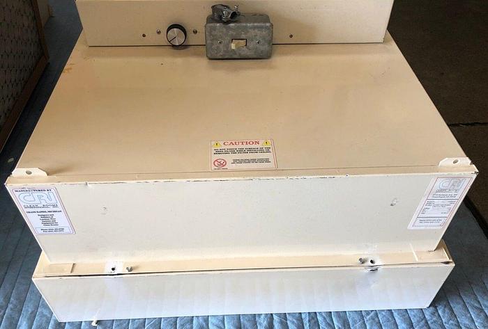 Used CLEAN ROOM FILTER CRI 12254 SN 0124555. SAM24 MICROSOUND CRF LOW WATT