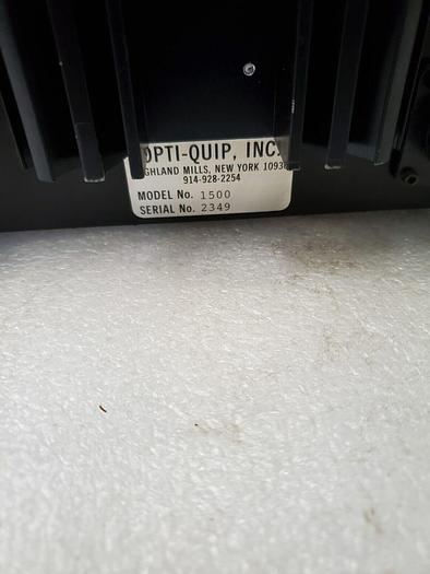 Used OPTI QUIP MODEL 1500 POWER SUPPLY