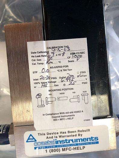 Used COASTAL UNIT INSTRUMENTS UFC-1200A