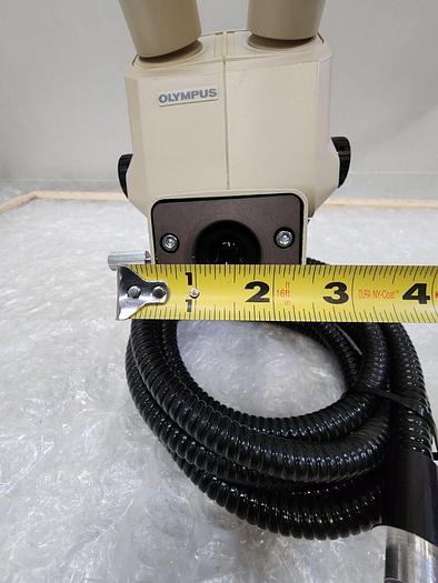 Used OLYMPUS MICROSCOPE, SZ-CTV, GSWH20X EYEPIECE
