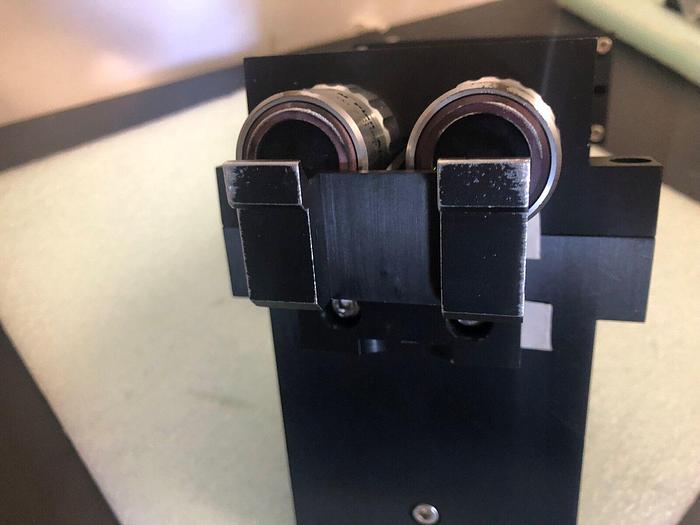 Used NAVITAR/ MITUTOYO TV0908A0 Optical Inspections station.