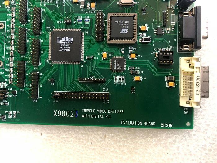 Used XICOR X98023 TRIPPLE VIDEO DIGITIZER WITH DIGITAL PLL