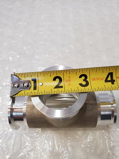 Used STAINLESS STEEL TEE FITTING