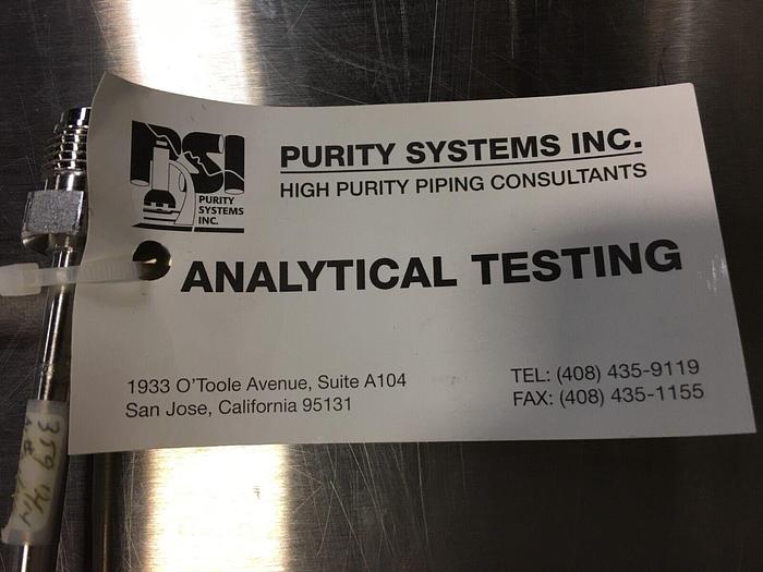 Used PSI ANALYTICAL TESTING PIPES (LOT OF 13)