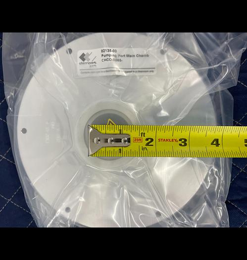 Used APPLIED MICROSTRUCTURES 82135-03 PUMPING PORT MAIN CHAMBER 