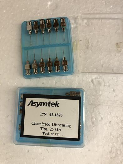 Used ASYMTEK 42-1825 CHAMBFERED DISPENSING TIPS