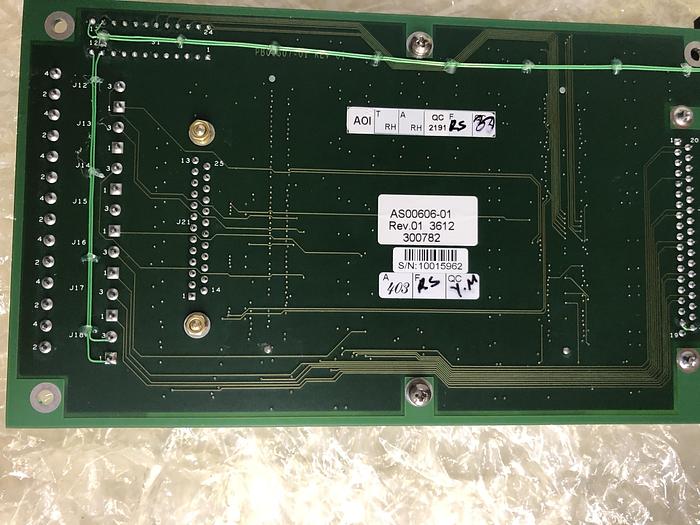 Used MKS INSTRUMENTS ADAPTER BOARD TRACE LOGIC CARD