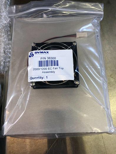 Used DYMAX PACKAGE EC 5000, LIGHTSHIELD TRAY ASSEMBLY , PLATE ADAPTER,1200 EC FAN TOP