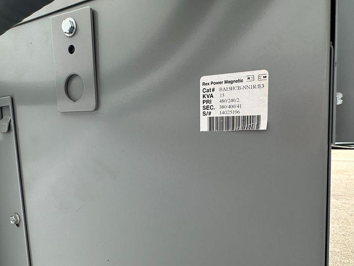 Used SIEMENS GENERAL DUTY SAFETY SWITCH , REX POWER MAGNETIC BA15HCB-NN1R-E3