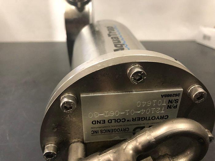 Used APD T2104-01-06I-30 Cryotiger Aquatrap Cryopump Vacuum Pump
