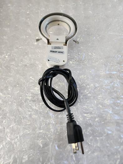 Used MICROSCOPE RING LIGHT 240VAC