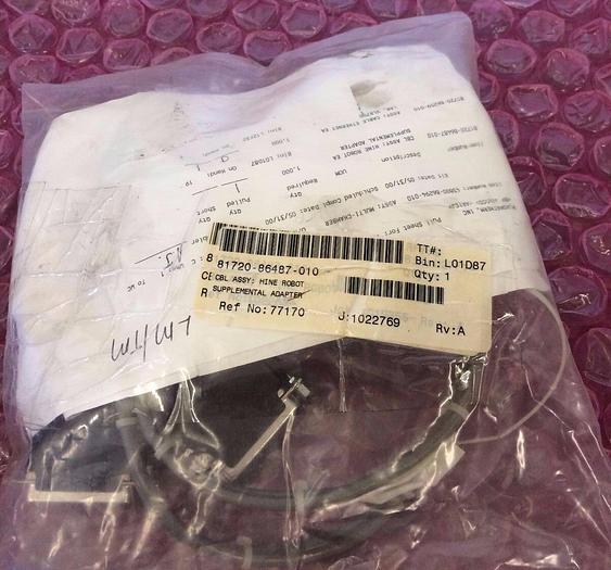 Used CABLE ADAPTER 817 20- 86487-010 Cable Assy HINE ROBOT