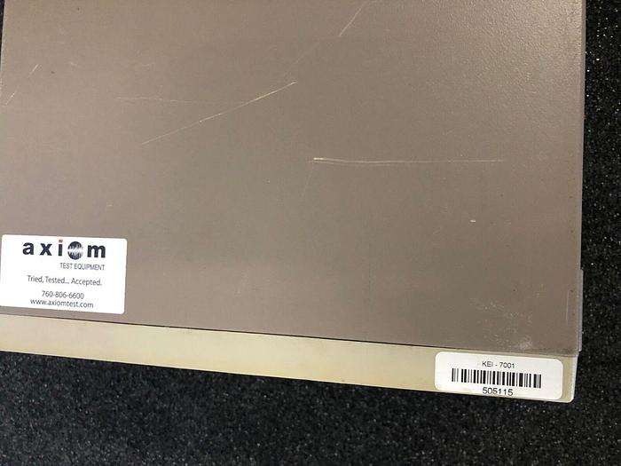 Used KEITHLEY 7001 SWITCH SYSTEM