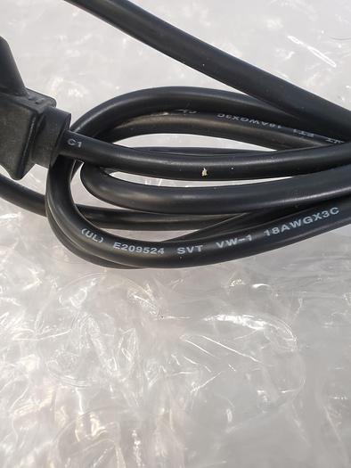 Used E209524 SVT VW-1 POWER CORD