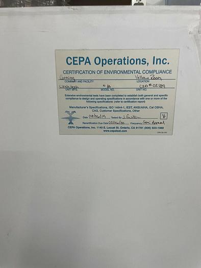 Used E.L. Mustee & Sons inc CHEMICAL SAFE POLYBENCH WUAL SINKS WITH SPRAYER AND YELLO