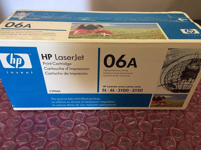 Used HP LASER JET 06A PRINT CARTRIDGE