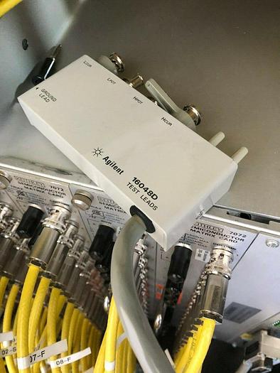 Used KEITHLEY 707A SWITCHING MATRIX WITH 7072 SEMICONDUCTOR MATRIX CARD plug ins